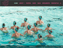 Tablet Screenshot of henleysynchronisedswimmingclub.org